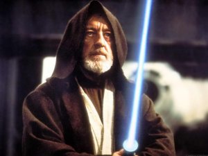 Obi-Wan Kenobi: Why sufficient skills can allow you to bring a (large) knife to a gunfight.